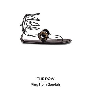 NWT Thew Row Horn Sandals